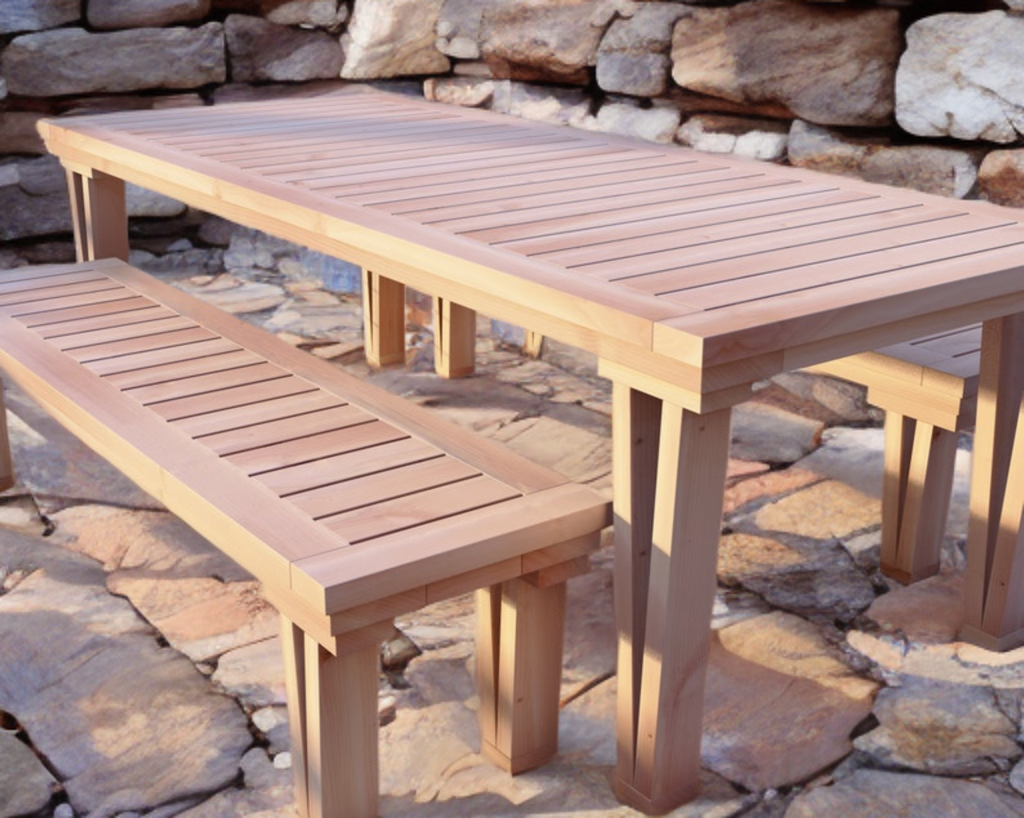 Modern Farmhouse Outdoor Table